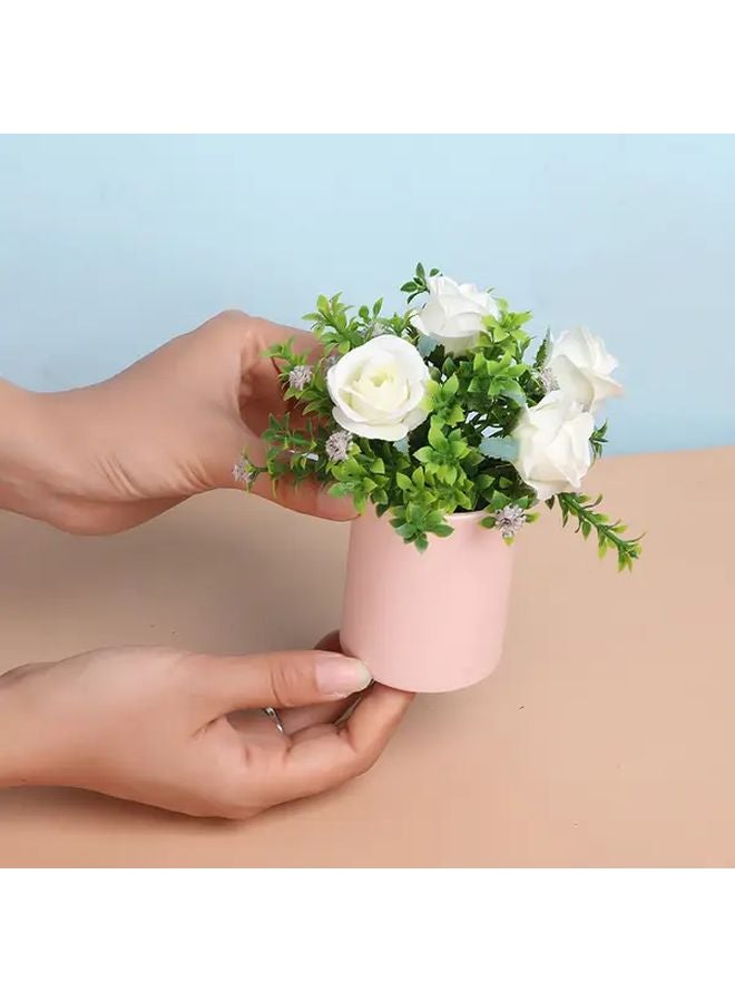4Pcs Mini Flower Box Portable Hug Bucket Vase B05 Color Wedding Party Birthday Gift Decoration - Image 5